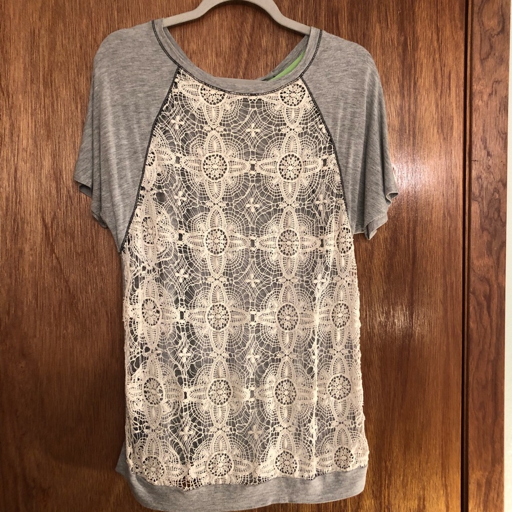 Jolt Crochet Top, Medium